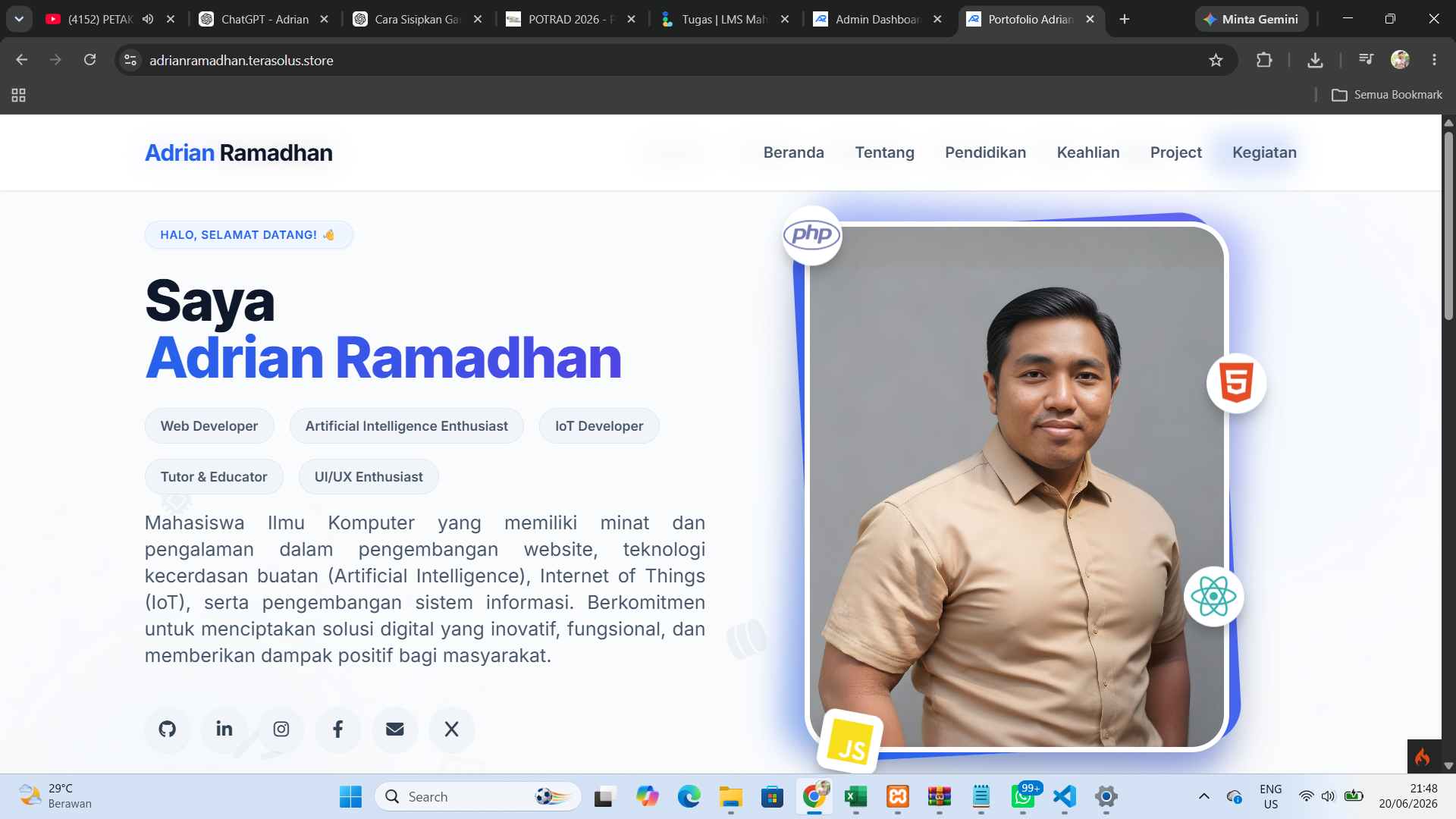 Website Portfolio Personal